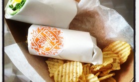 Essex Ice Cream Cafe turkey wrap