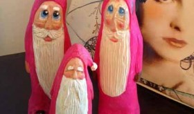 The Magic of Christmas in Essex: Folk Art Santas