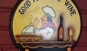 Good Food Fine Wine sign