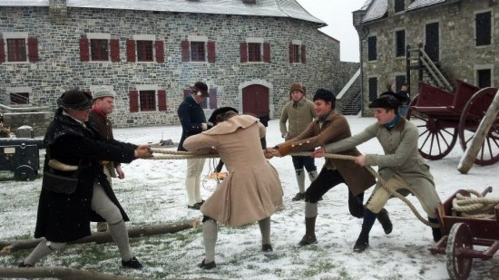 The Noble Train Begins living history event will take place at Fort Ticonderoga on December 7th.