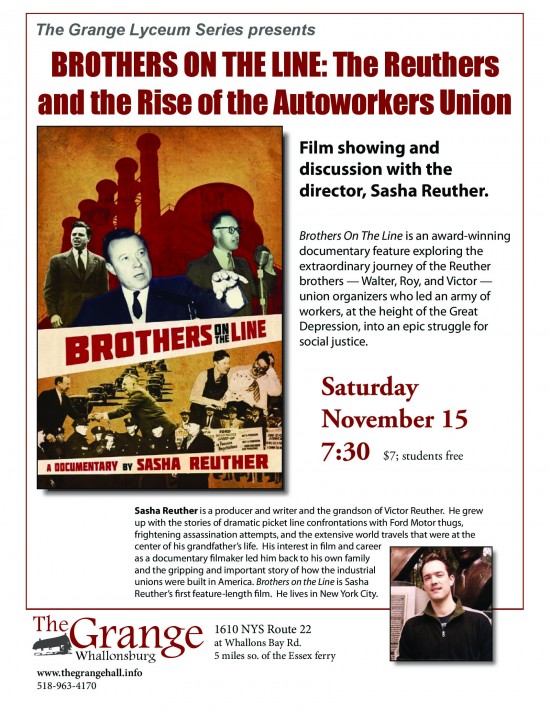  Brothers on the Line: The Reuthers and the Rise of the Autoworkers Union flyer