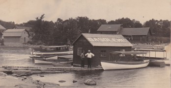 Vintage Photo of Essex Gasoline Dock (Thanks to William Morgan for sharing.)