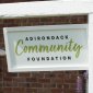 Adirondack Community Foundation sign